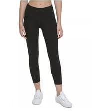 Image of Calvin Klein Performance High Waist 7/8 Tight Legging Logo Black XS NEW!