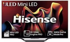 Image of Hisense Smart TV 4K 65U7NQTUK 65" Ultra HD HDR Mini LED Freely TV Black