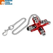 Image of KNIPEX 00 11 06 Universal Key For All Standard Cabinets & Shut-Off Systems 95mm