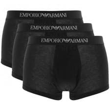 Image of Emporio Armani 111610 3 Pack Boxer Trunks