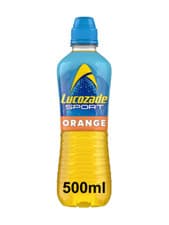 Image of Lucozade Sport Orange 500ml x 12 Bottles – Isotonic Energy Drink – FREE P&P