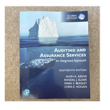 Image of Pearson Auditing and Assurance Services Eighteenth Edition by Arens et al
