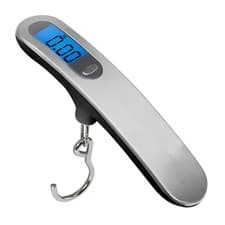 Image of NEW 50KG DIGITAL TRAVEL PORTABLE HANDHELD LUGGAGE WEIGHING SCALES SUITCASE BAG