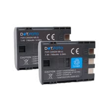 Image of 2x NB-2L NB-2LH Battery for Canon EOS 350D 400D S30 S40 G7 / MV900 HV40 HF R10