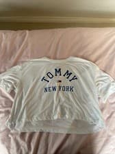 Image of tommy hilfiger cropped tshirt
