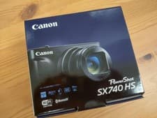 Image of Canon PowerShot SX740 HS Black Compact Digital Camera From JPN Unused