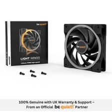 Image of be quiet! Light Wings 120mm PWM High-Speed Fan | RGB Silent Cooling | UK Partner