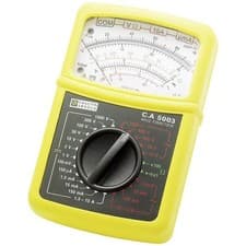 Image of Chauvin Arnoux C.A 5003 Handheld Multimeter analogue IP54 CAT III