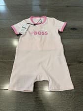 Image of BNWT Baby Girls Hugo Boss Romper Summer Outfit Age 6 Months