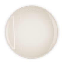 Image of Le Creuset Mesh Round Plate choose color Sepia/Meringue/Thymus Resistant 15x2cm
