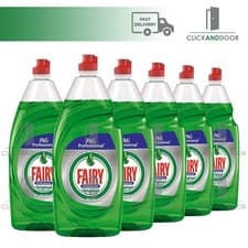 Image of Fairy Original Kitchen Dish Washing up Liquid Clean Detergent -pack of 6 X 900ml