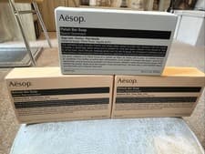Image of Aesop Refresh Bar Soap & Polish Bar Soap New X 3