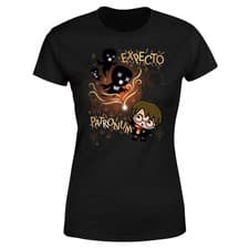 Image of Harry Potter Kids Expecto Patronum Women's T-Shirt - Black