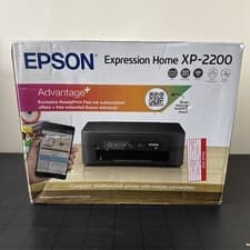 Image of Epson Expression Home XP-2200 All-In-One Inkjet Printer, Black