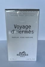 Image of HERMÈS Voyage D’Hermes PARFUM Pure Perfume EDP 35ml REFILLABLE NEW