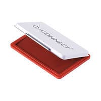 Image of Q-Connect Large Stamp Pad Red KF15441