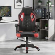 Image of Racing Gaming Chair High Back Ergonomic Swivel Office Gamer Chair with Qqpnfimvd