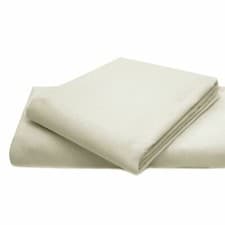 Image of 200 THREAD COUNTS PLAIN FITTED COT BED SHEETS COTTON COVER BABY ROOM BEDDINGS