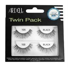 Image of ARDELL TWIN PACK FALSE EYE LASHES - BLACK (105)