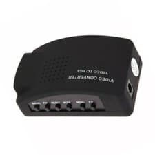 Image of RCA AV S-Video to VGA Adapter Converter Box for CCTV Laptop PC LCD Display