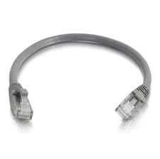 Image of C2G 15M GREY Cat5e Ethernet RJ45 High Speed Network Cable, LAN Lead Cat5e