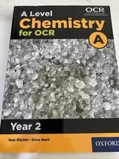 Image of A Level Chemistry for OCR A: Year 2 by Dave Gent (Paperback, 2015)