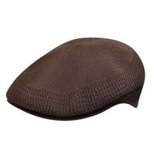 Image of KANGOL Hat 504 Tropic Ventair Summer Flat Cap 0290BC Brown Sizes: S - XL