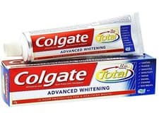 Image of Colgate Total Advanced Whitening Toothpaste 75ml 24h Antibacterial x 4 Pack