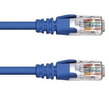 Image of 1.5M CAT 6a 10Gb S-FTP LSZH PATCH CABLE - BLUE