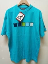 Image of Kangol Mens T Shirt Turquoise New With Tags Size M