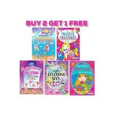 Image of CHILDRENS COLOURING BOOKS BOOK COLOURING BOOKS FOR GIRLS A4