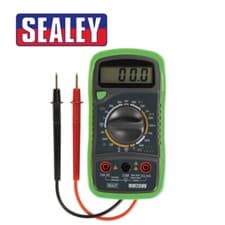 Image of Sealey Tools Digital Multimeter 8 Function With Thermocouple Hi-Vis - MM20HV