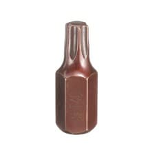 Image of T40 Torx Screwdriver Bit with 10mm Hex Shank 30mm Length S2 Steel