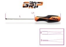Image of Beta 012640006 1264 3X75 3X75Mm Screwdrivers For Slotted Head Screws