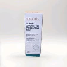 Image of BIOSSANCE Squalane Copper Peptide Rapid PLUMPING SERUM 12ml Mini Travel Size