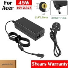 Image of 45W For Acer Chromebook 14 CB3-431 13 CB5-311 Laptop Adapter AC Power Charger