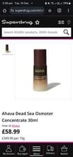 Image of AHAVA Dead Sea Osmoter Concentrate 30ml - Brand New In Box - Steal Price