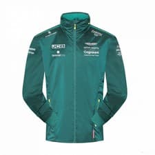 Image of 2022, Green, Aston Martin Team Rain Jacket