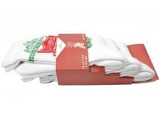 Image of 1X 3PK Liverpool FC Sports Socks White/Red Adult UK 8-11 - NEW UK STOCK