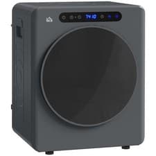Image of HOMCOM 5kg Portable Vented Tumble Dryer Machine with Timer, 6 Heat Settings