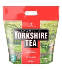 Image of Taylors of Harrogate Yorkshire Tea 600 Tea Bags - 1.875 Kg - Have A Proper Brew