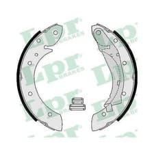 Image of BRAKE SHOE SET LPR 07165 REAR AXLE FOR CITROËN PEUGEOT RENAULT