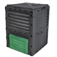 Image of 300L Composter Compost Bin Grass Eco Friendly Converter Debris Waste Garden Home