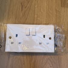 Image of SMJ - Double Switched Socket 13A