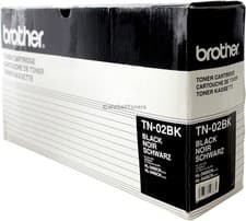 Image of Brother Black Toner Cartridge Tn02Bk - Up To 14000 Pages, Brand New