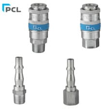 Image of PCL Air Line Couplings Airflow 1/4 Adaptors Hose Fittings Connectors Genuine BSP