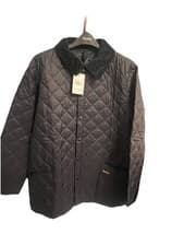 Image of Barbour Men's Navy Quilted Jacket XL