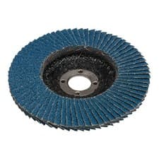 Image of Draper Zirconium Oxide Flap Disc 100 x 16mm 60 Grit 82351