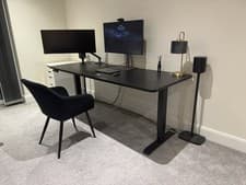 Image of Desktronic HomePro Electric Standing Desk 200x80cm Height Adjustable