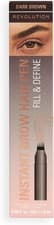 Image of Revolution, Instant Brow Hair Pen, Precision Applicator for Dark Brown
